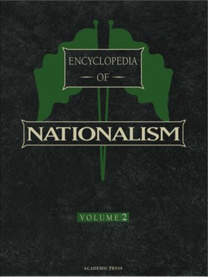 cover image of Encyclopedia of Nationalism, Two-Volume Set